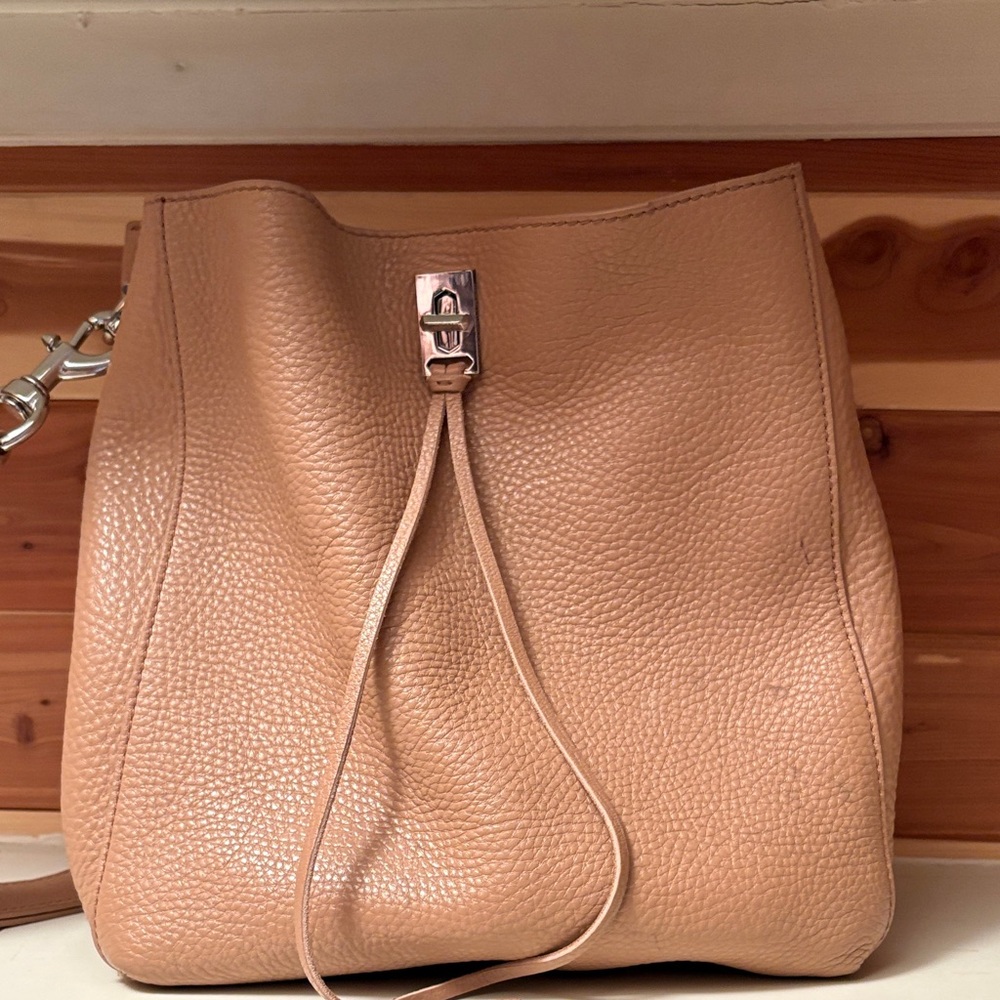 Rebecca Minkoff Tan Leather Shoulder Bag